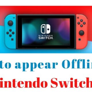 Appear Offline on Nintendo Switch