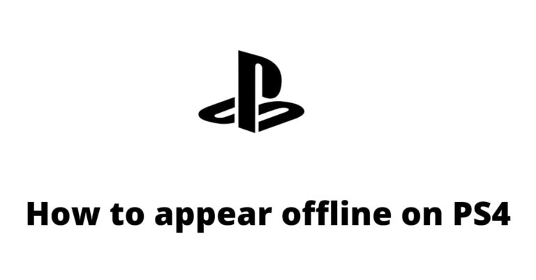 Appear Offline on PS4
