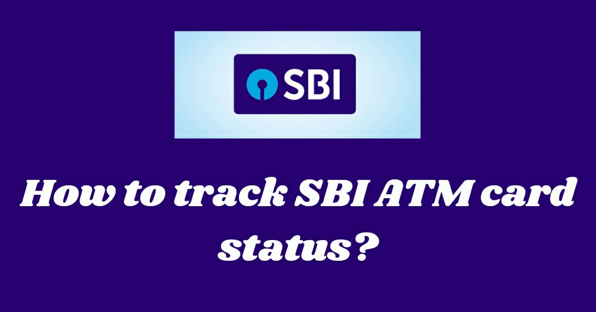 SBI ATM Card status