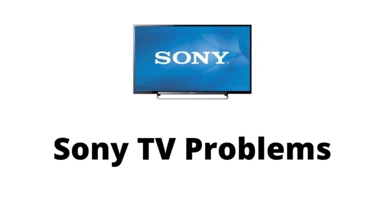 Sony TV Problems
