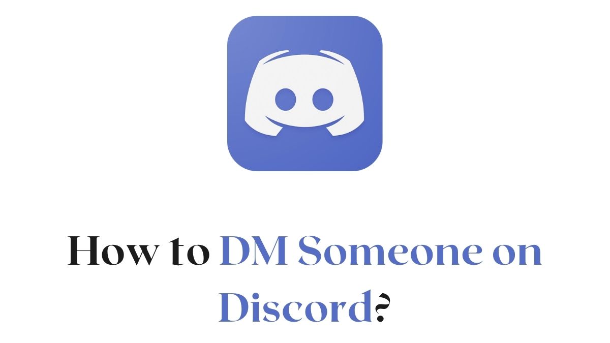 DM Someone on Discord