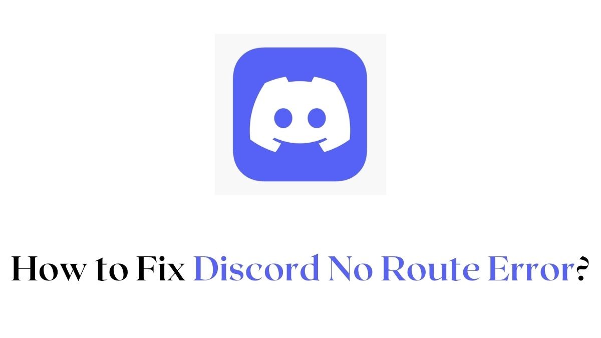 Discord No Route Error