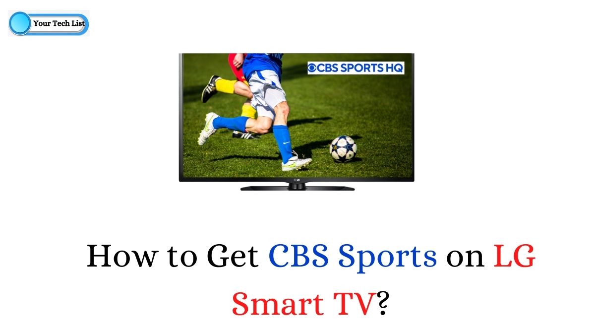 CBS Sports on LG Smart TV