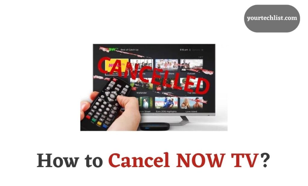 Cancel NOW TV