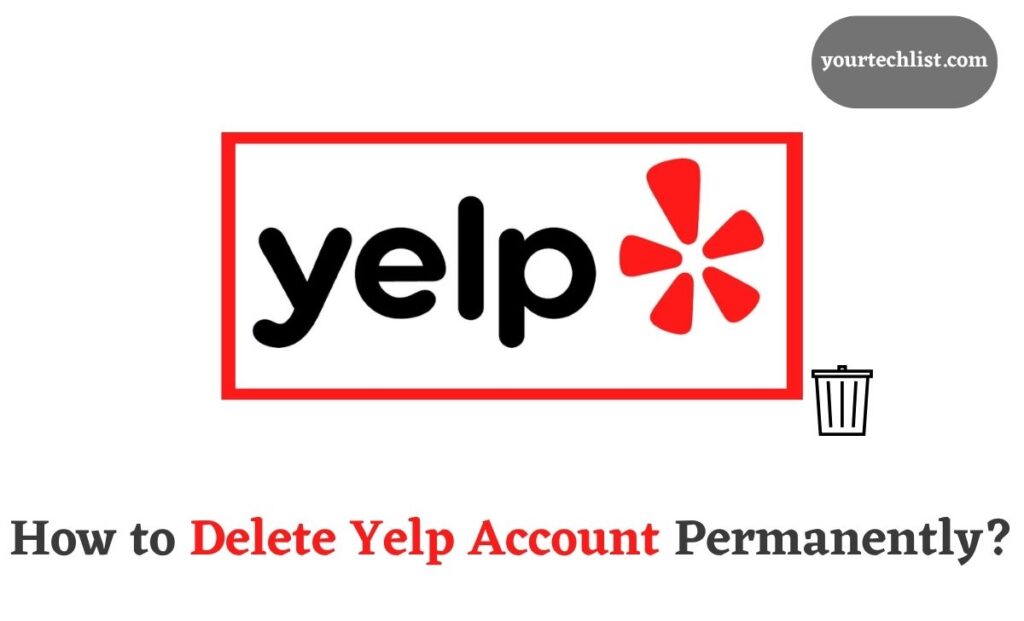 Delete Yelp Account