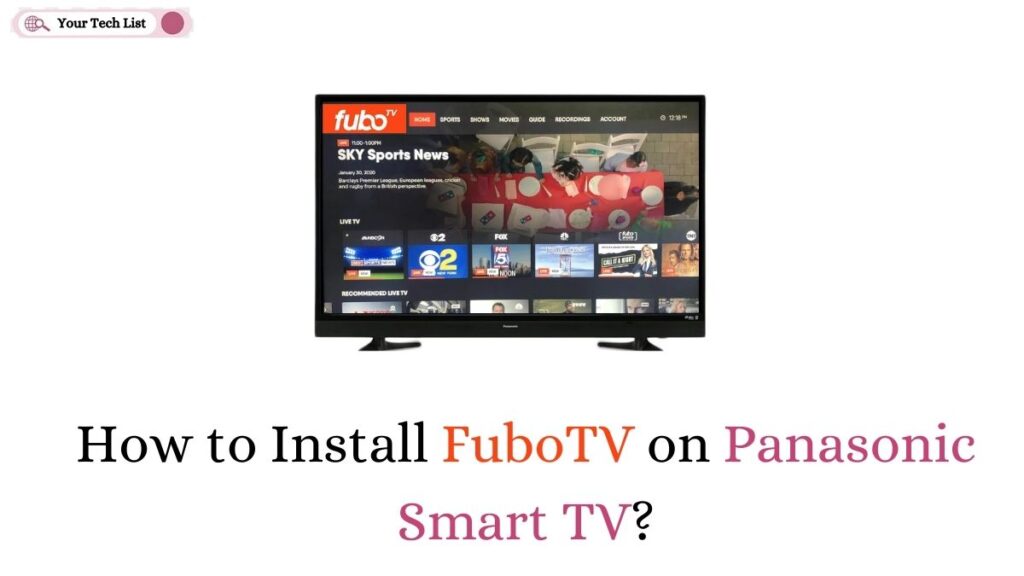 FuboTV on Panasonic Smart TV