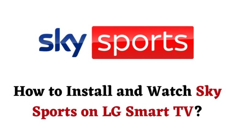 Sky Sports on LG Smart TV