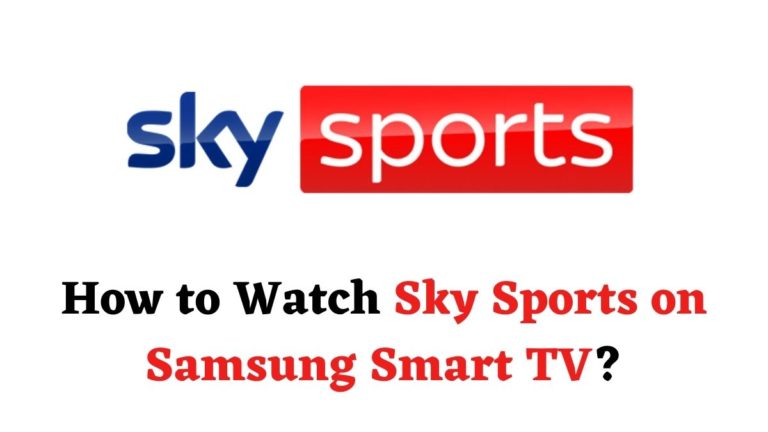 Sky Sports on Samsung Smart TV