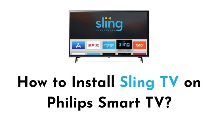 Sling TV on Philips Smart TV