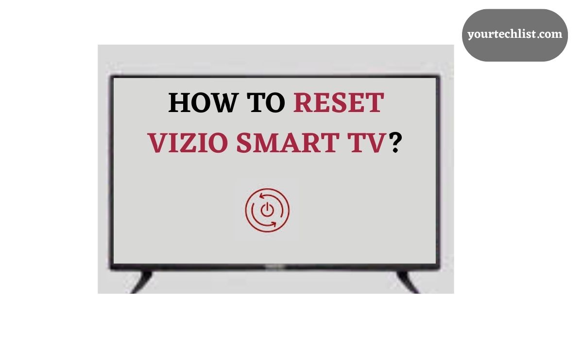 RESET VIZIO SMART TV