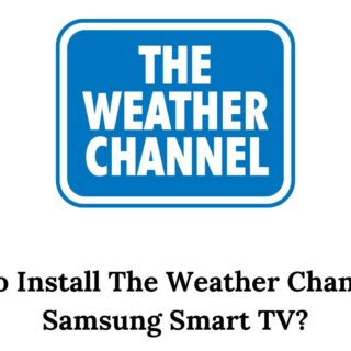 The Weather Channel on Samsung Smart TV