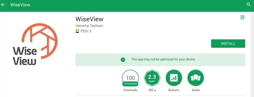 Install WiseView for PC using Memu Player