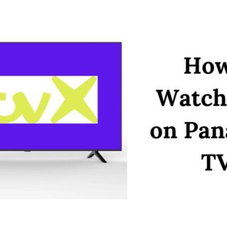 ITVX on Panasonic TV
